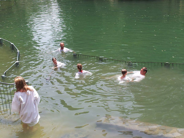 Jordan River Baptism, Israel